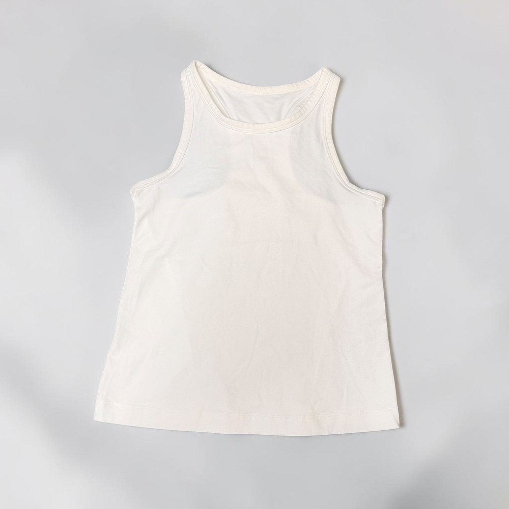 Lululemon Minimalist Women's key to balance High Neck Tank Top White Size 4